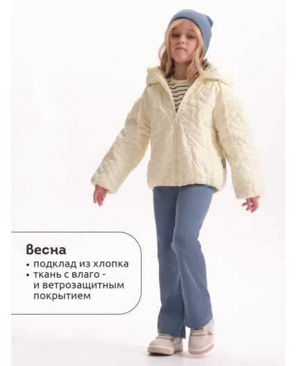 Ветровка для девочек Молочный(28)