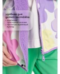 Двусторонняя ветровка для девочек Фиолетовый(46)