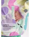 Двусторонняя ветровка для девочек Фиолетовый(46)