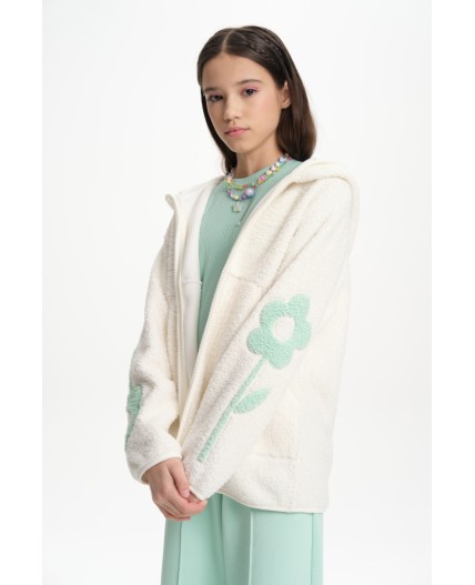 Куртка для девочек Молочный(28)