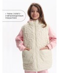 Жилет для девочек Пудра(35)