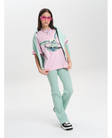 Брюки для девочек Мятный(61)