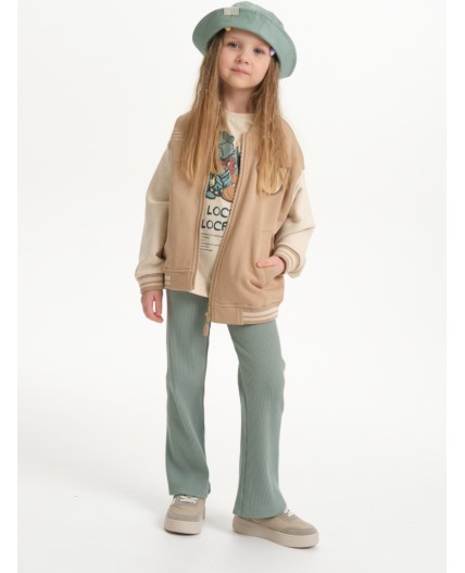 Брюки для девочек Светло-зеленый(60)