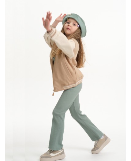 Брюки для девочек Светло-зеленый(60)