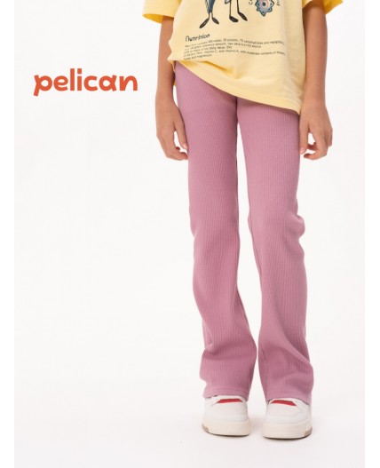 Брюки для девочек Пыльно-розовый(64)