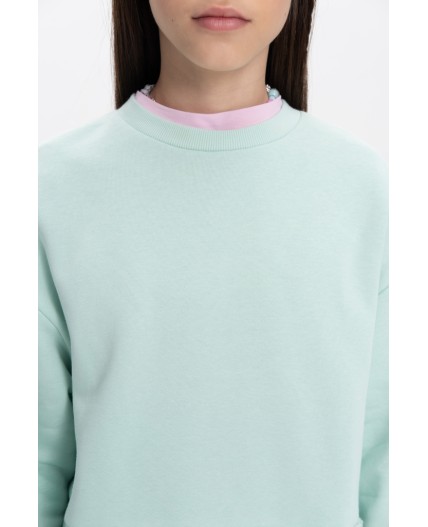 Толстовка для девочек Мятный(61)