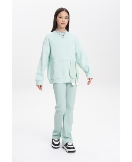Толстовка для девочек Мятный(61)