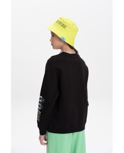 Толстовка для девочек Черный(49)