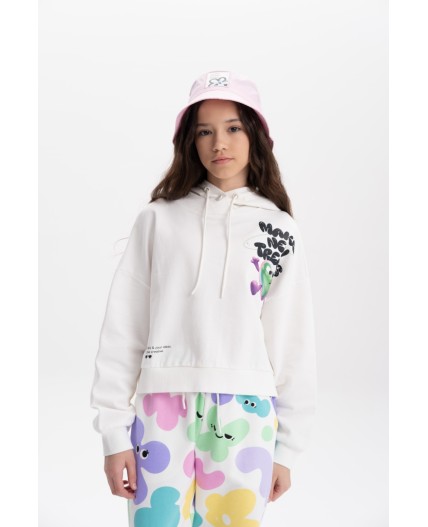 Толстовка для девочек Молочный(28)
