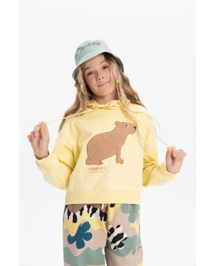 Толстовка для девочек Желтый(11)