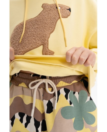 Толстовка для девочек Желтый(11)