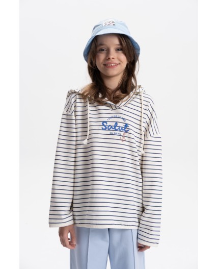 Толстовка для девочек Молочный(28)