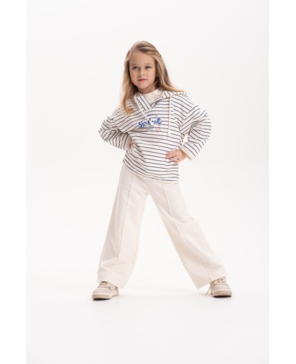 Толстовка для девочек Молочный(28)