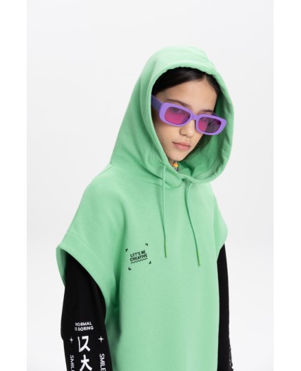 Толстовка для девочек Салатовый(38)