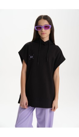 Толстовка для девочек Черный(49)