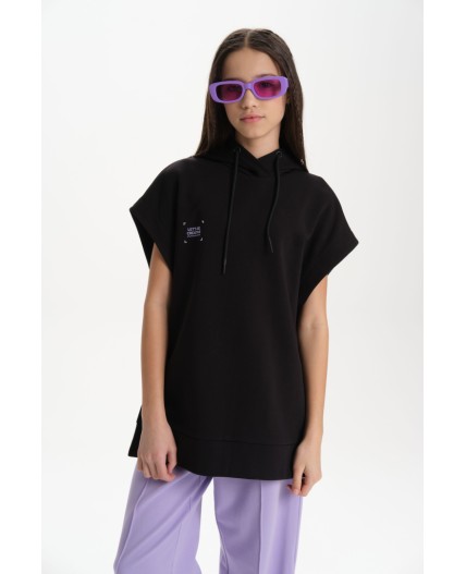 Толстовка для девочек Черный(49)