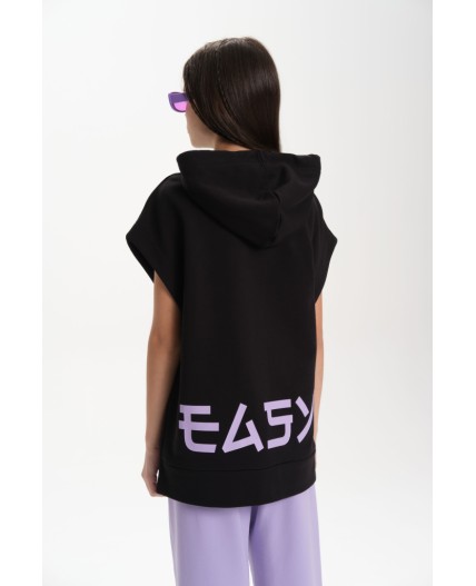 Толстовка для девочек Черный(49)