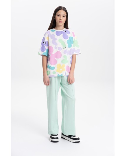 Футболка для девочек Молочный(28)