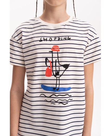 Футболка для девочек Молочный(28)