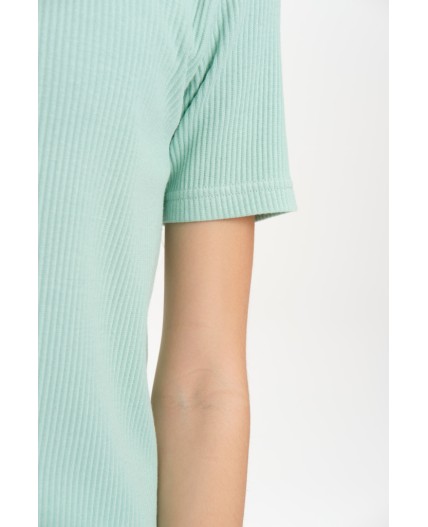 Футболка для девочек Мятный(61)