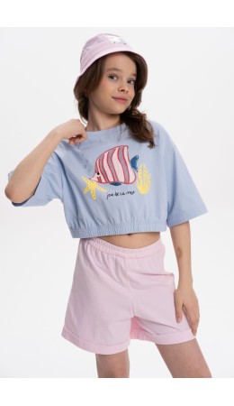 Футболка-топ для девочек Лед(22)