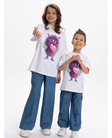 Футболка для детей Белый(2)