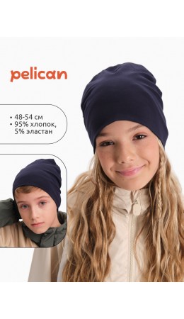 Шапка детская Темно-синий(54)
