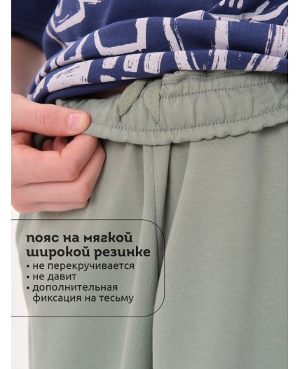 Брюки для мальчиков Светло-зеленый(60)