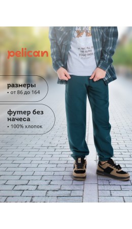 Брюки для мальчиков Изумрудный(14)