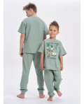 Пижама для мальчиков Светло-зеленый(60)