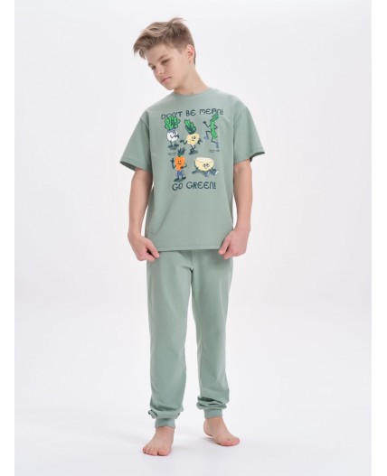 Пижама для мальчиков Светло-зеленый(60)