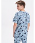 Пижама для мальчиков Голубой(9)