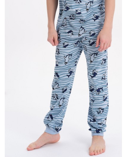 Пижама для мальчиков Голубой(9)