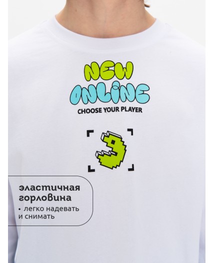 Джемпер для мальчиков Белый(2)