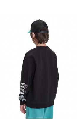 Толстовка для мальчиков Черный(49)