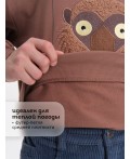 Толстовка для мальчиков Шоколадный(50)