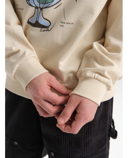 Толстовка для мальчиков Кремовый(19)