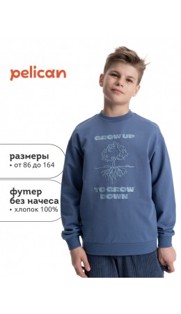 Толстовка для мальчиков Джинс(10)