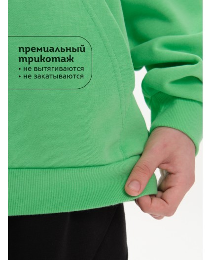 Толстовка для мальчиков Салатовый(38)