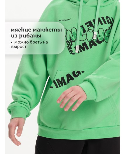 Толстовка для мальчиков Салатовый(38)