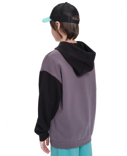 Толстовка для мальчиков Серый(40)