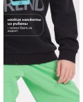 Толстовка для мальчиков Черный(49)