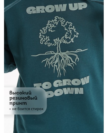 Толстовка для мальчиков Изумрудный(14)