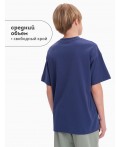 Футболка для мальчиков Темно-синий(54)