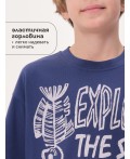 Футболка для мальчиков Темно-синий(54)