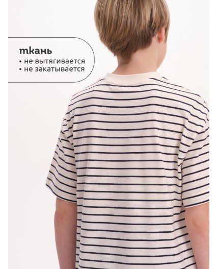 Футболка для мальчиков Темно-синий(54)