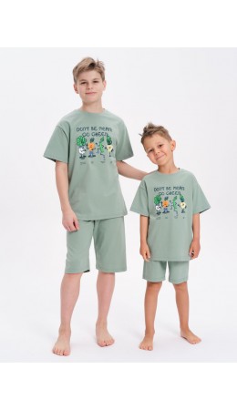 Пижама для мальчиков Светло-зеленый(60)