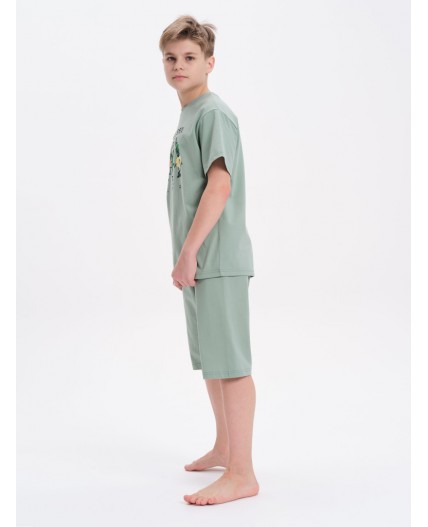 Пижама для мальчиков Светло-зеленый(60)