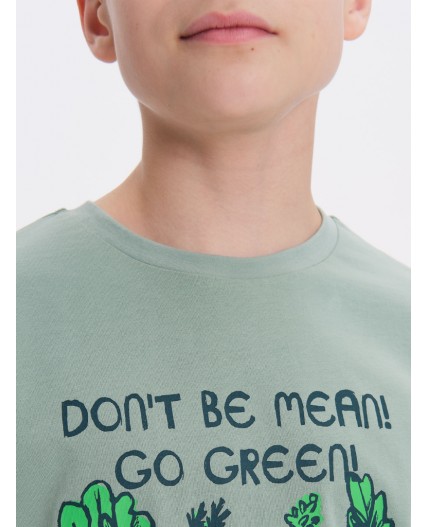 Пижама для мальчиков Светло-зеленый(60)