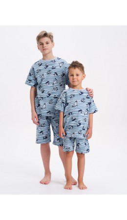 Пижама для мальчиков Голубой(9)